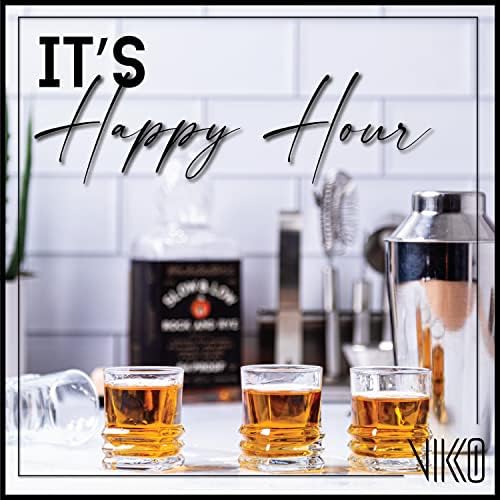 Vikko Shot Glasses, 2.75 Ounce Shot Glass Set of 12 Small Liquor and Spirit Glasses, Durable Tequila Shot Glasses For Alcohol and Espresso Shots - Image 5