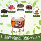 Sumind 50 Pcs 2" Stainless Steel Heart Mesh Tea Strainer Ball, Rainbow - Image 4