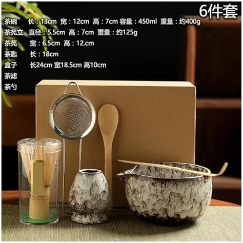 Matcha Tools Tea Set Bowl Chasen Stand Kit Complete Packaging(A) - Image 6