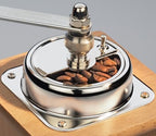 Zassenhaus Brasilia Coffee Mill, Beechwood Manual Coffee Bean Grinder, Traditional Hand Crank Coffee Mill,Natural/Chrome - Image 4