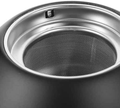Luxshiny Vintage Tea Kettle Stainless Steel Water Kettle with Ergonomic Handle for Stovetop Use Kitchen Tea Pot for Boiling Water Oatmeal and Instant Soup 7.87 X 7.08 X 7.08 in - Image 4