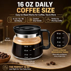2PCS Mini Coffee Pot Mug,16 Oz Glass Travel Cup Maker Looks like Pot with Spill Proof Lid, Funny Novelty Small Unique Shaped Cool Clear Home Office Gifts for Hot Teas, No Ceramic - Image 5