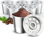 AANQQ Reusable K Cup Coffee Pods for Keurig 1.0: Brew More Save More 6 Pack by AANQQ