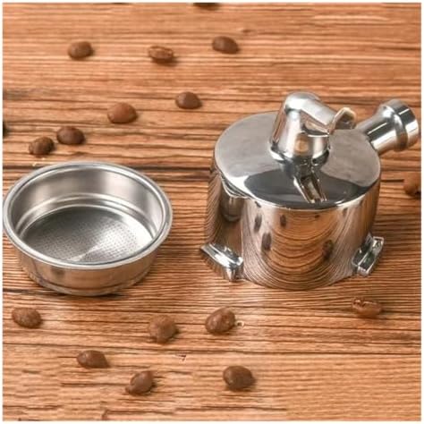 Single/Double Spout Coffee Portafilter (only Head) Espresso Handle Replacement Barista(3 ears Single 1 shot) by Unknown