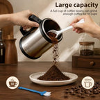 Electric Coffee Grinder, Durable Stainless-Steel Spice Grinder - Image 4