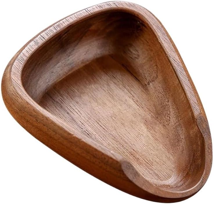 Solid Walnut Wood Coffee Bean Dose Tray Measuring Scoop by Unknown