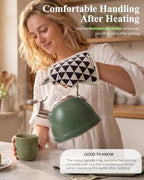 Harriet Whistling Tea Kettle for Stove Top, 2.5 QT Stainless Steel Teapot - Image 3