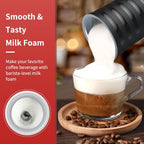 PARIS RHÔNE Milk Frother, 4-in-1 Electric Automatic Milk Steamer - Image 4