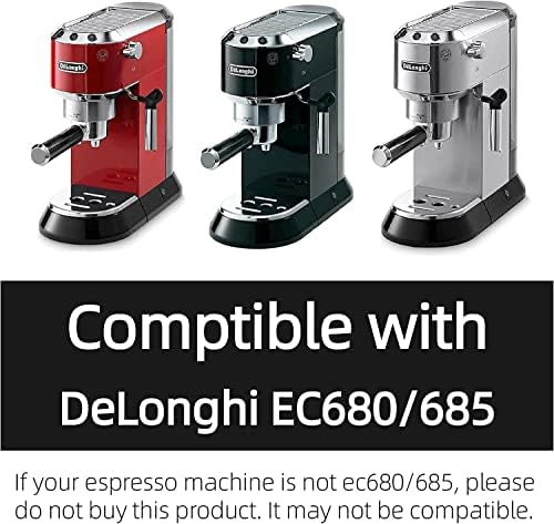 51mm Bottomless Portafilter 3 ears Only for Delonghi Dedica EC680/EC685 - Image 5