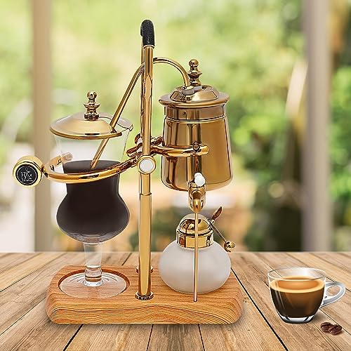 400ml Manual Siphon Coffee Maker – Retro Style Fancy Coffee Machine with Pot – For Home Kitchens & Professional Coffee Shops - Image 3