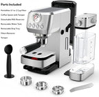 MAttinata 1633 Espresso Machine, Cappuccino Machine with Auto Milk Frother - Image 4