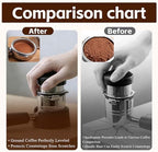 Portafilter Holder & Coffee Knock Box Combo for Ninja Luxe Café ES601&ES701 Espresso Machine - Anti-Slip Silicone Coffee Tamper Base and Large Capacity ABS Knock Box Espresso Accessories Kit,Black - Image 5