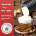 PARIS RHÔNE Milk Frother, 4-in-1 Electric Automatic Milk Steamer - Image 4