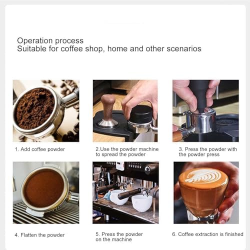 58mm Bottomless Portafilter Rosewood Handle Hollow Stainless Steel Coffee Machine Portafilter for Expobar E61 for GEMILAI (Type 1) - Image 6