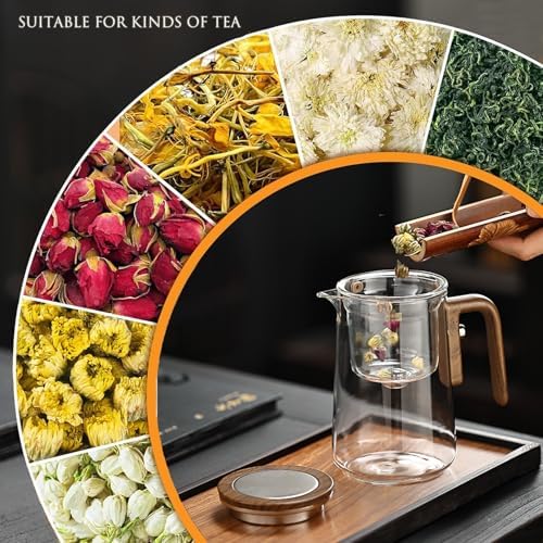 800ml/27.1oz Magic Tea Pot With Strainer - Image 6