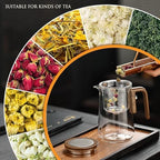 800ml/27.1oz Magic Tea Pot With Strainer - Image 6