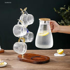 Coffee Mug Tree with Wooden Base, Metal Coffee Cup Holder for Countertop, Coffee Mug Stand for Kitchen Counter, Mug Rack Display for Counter Top Kitchen Organizer with 4 Hooks,Gold - Image 7