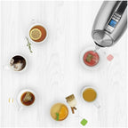 Cuisinart PerfecTemp 1.7-Liter 1500-Watt Stainless Steel Cordless Programmable Kettle with Six Presets, Stay-Cool Handle, & 360-Degree Swivel Power Base With LED display (CPK-20) - Image 4