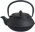 M.V. Trading T7007 Cast Iron Teapot, 40-Ounce, Black Hobnail by MVTrading