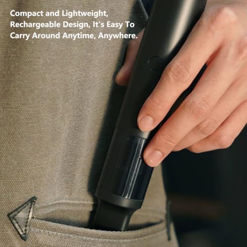 Coffee Grinder Vacuum Cleaner, Handheld Mini Vacuum for Coffee Grounds Cordless Vacuuming Tools Kit Rechargeable for Coffee Shop Home - Image 5