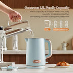 OLEGA Electric Kettle: 1200W Fast Boil Tea Kettles with Tea Infuser 1.5L - Image 6
