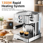 Beginner Espresso Machine, Barista Coffee Machine for Home Kitchen - Image 4