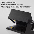 Espresso Knock Box,Plastic Black Coffee knock box,Espresso Tamping Mat,Espresso Accessories Tool for Baristas，Storage 51-58MM Espresso Tamper (Black) - Image 3