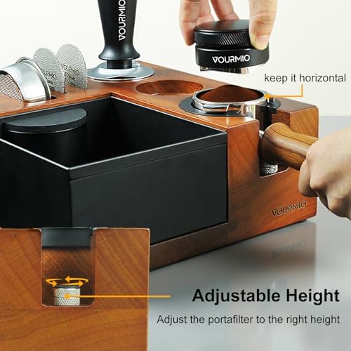 Espresso Tamping Station with Knock Box, for 51-54mm & 58mm tools - Image 6