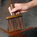 Coffee Powder Cleaning Brush Dusting Accessories Wooden Coffee Grinder Brush Kitchen Coffee Utensils Barista Cleaning Tool brushNO.1767(Walnut) by Unknown