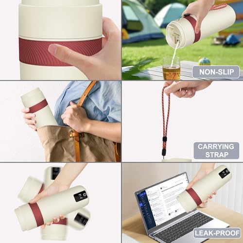 Portable Electric Kettle 450ML with 4 Temperature Settings - Image 5