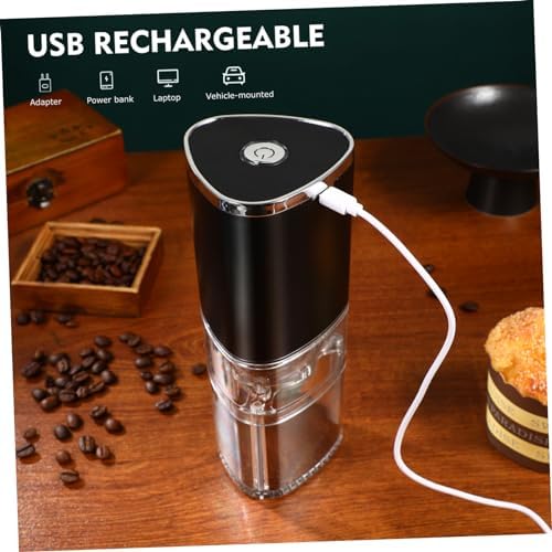 Rechargeable Electric Coffee Grinder with Conical Burr Detachable Design for Easy Cleaning for Home and Office Use - Image 5