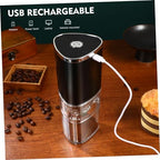 Rechargeable Electric Coffee Grinder with Conical Burr Detachable Design for Easy Cleaning for Home and Office Use - Image 5