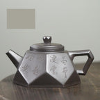 Tea Pots For Loose Tea Chinese Retro Classic Purple Clay Pot Home Office Teapot Retro Style Tea Set Suitable For Most Teas Tea Infuser Pot(B) - Image 6
