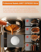 51mm Bottomless Portafilter, 3-Ear Stainless Steel Coffee Naked Portafilter, Compatible with DeLonghi Dedica EC680/EC685/EC885, SMEG ECF01/02, SEVERIN KA5995. - Image 5