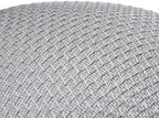 Winco MS2K-10D Strainer, 10.5-Inch Diameter, Double Fine Mesh, Medium, Stainless Steel, Tan - Image 2