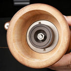 Manual Coffee Grinder, Hand Crank Burr Mill, 304 Stainless Steel & Ceramic, Easy to Clean Catch Cup, Ideal for Camping, Travel, and Office Brewing - Image 3