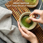 Matcha Whisk Set Matcha Kit, Bamboo Whisk And Bowl With Spout, Holder, Scoop And Sifter - Image 5
