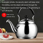 Tea Kettle Gas Kettle an Stovetop Water Kettle and Stainless Steel Stovetop Safe Teapot an Induction Whistling Stovetop Kettle Stove Top Whistling Tea Kettle (Onecolor 6.8l) - Image 4