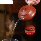 Tea Kettle 150ml Purple Clay Teapots Handmade Mud Kettle Zisha Tea Set Tea Items Craft Chinese Teapot Loose Tea Teapot Ceramic Tea Infuser - Image 5