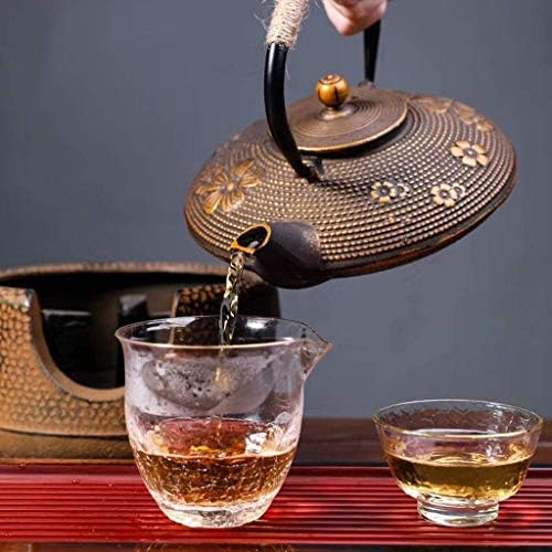 Japanese Style Cast Iron Teapot Kettle 0.9L - Image 7