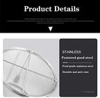 Large Capacity Stainless Steel Fine Mesh Strainer Gravy Soup Taste Spice Box Basket Brine Hot Pot Slag Separation Colander Strainers Basket Tea Infuser (Color : 30x30cm) - Image 4