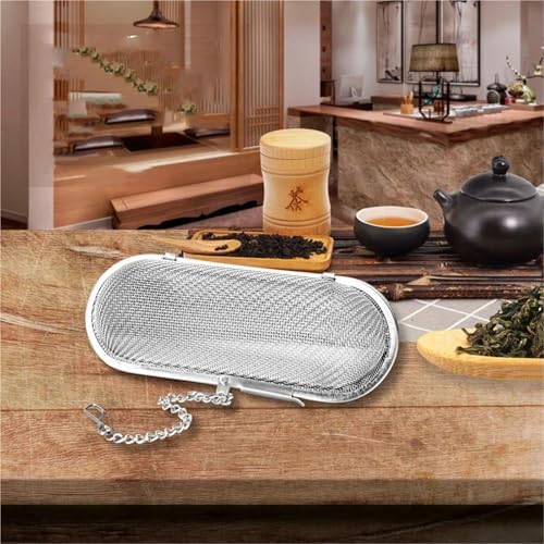 Stainless Steel Mesh Tea Infusers Long Cage Strainer Coffee Herb Spice Filter Diffuser Cooking Accessories - Image 5