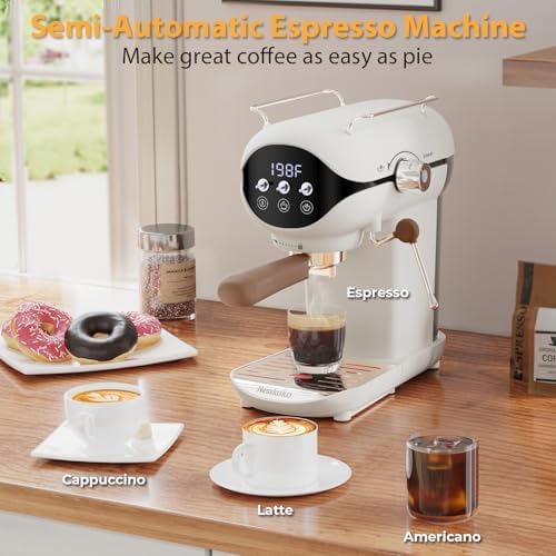 20 Bar Espresso Machine, Compact Espresso Maker with Milk Frother - Image 6