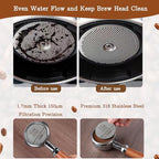 53mm Espresso Tools, Coffee Tamper, WDT Tool, Dosing Funnel, Puck Screen - Image 7