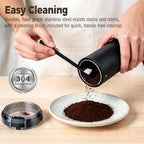 HAUSHOF Coffee Grinder Electric, One Touch Coffee Bean and Spice Grinder - Image 6