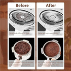 Reusable Coffee Filter Stainless Steel 51/53/58mm Espresso Puck Screen 150μm Mesh Plate Tool(5.3cm) - Image 7