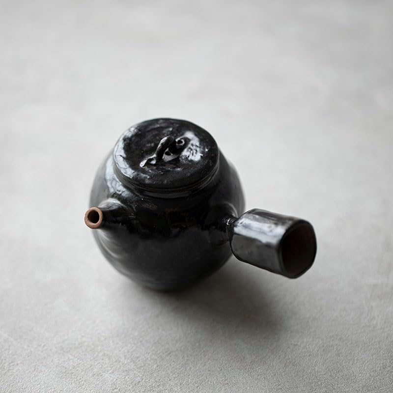 Tea Pots For Loose Tea Chinese Side Handle Teapot Retro Tea Infuser Ceramic Kung Fu Teapot Suitable for Restaurant, Kitchen, Living Room Tea Infuser Pot - Image 4