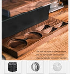Single Dose Coffee Bean Cellars, 2-Tier Coffee Tool Storage Stand, with 12 Pcs Tubes - Capacity 23-25 G, Hopper, Exhaust Valve, Espresso Tamper Organizer Tool - Image 6