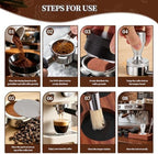 8 PCS Espresso Accessories Kit, 51mm Coffee Tamper Set - Image 5