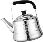 Stovetop Teapot For Home And Restaurant Stainless Steel Whistling Kettle Whistle Tea With Handle Stovetop Teapot For Gas Stove Induction Cooker(5L) - Image 7